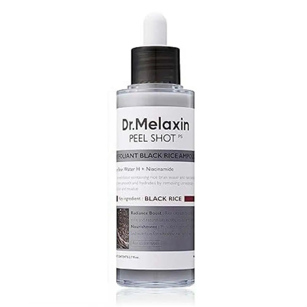 Dr. Melaxin Korean Rice Exfoliating Serum Gentle Exfoliation Blackhead Removal Hydrating Moisturizing Soften Pore Shrinking Skin
