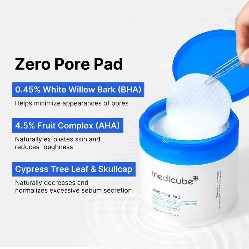 Lactic Acid Moisturizing Cotton Pads